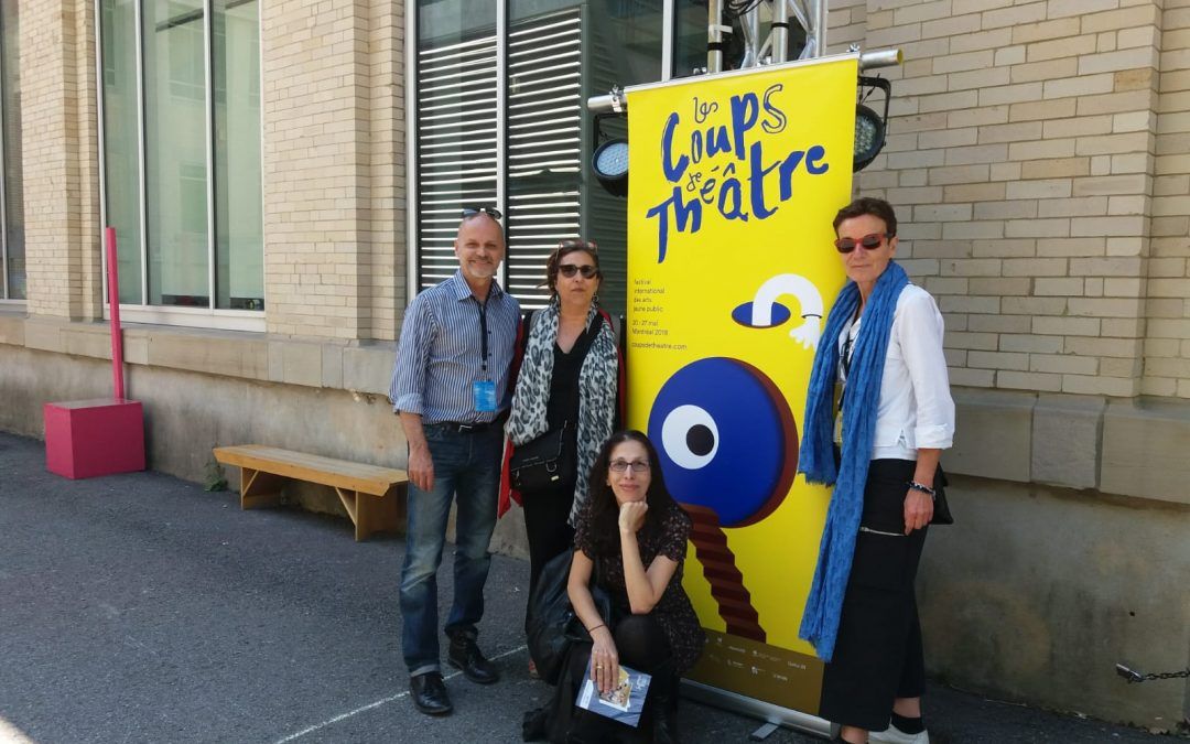 Eulàlia Ribera ha acudido invitada al festival Les Coups de Théâtre