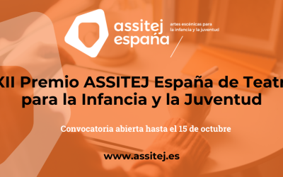 XXII Premi ASSITEJ Espanya de Teatre Infantil i Juvenil