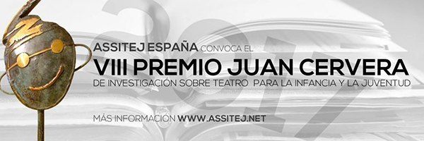 VIII Premio Juan Cervera de Investigación sobre Teatro para la Infancia y la Juventud