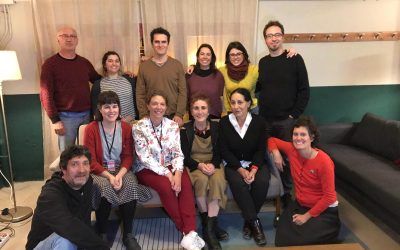 Los participantes en el Taller de Escritura de Suzanne Lebeau completan la formación